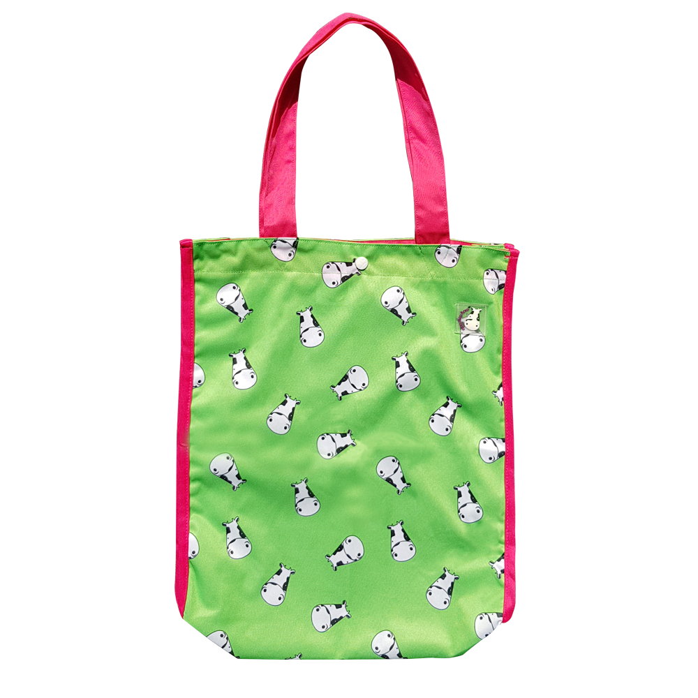 Lucky Bag - Tote Bag Lucky Kow Green
