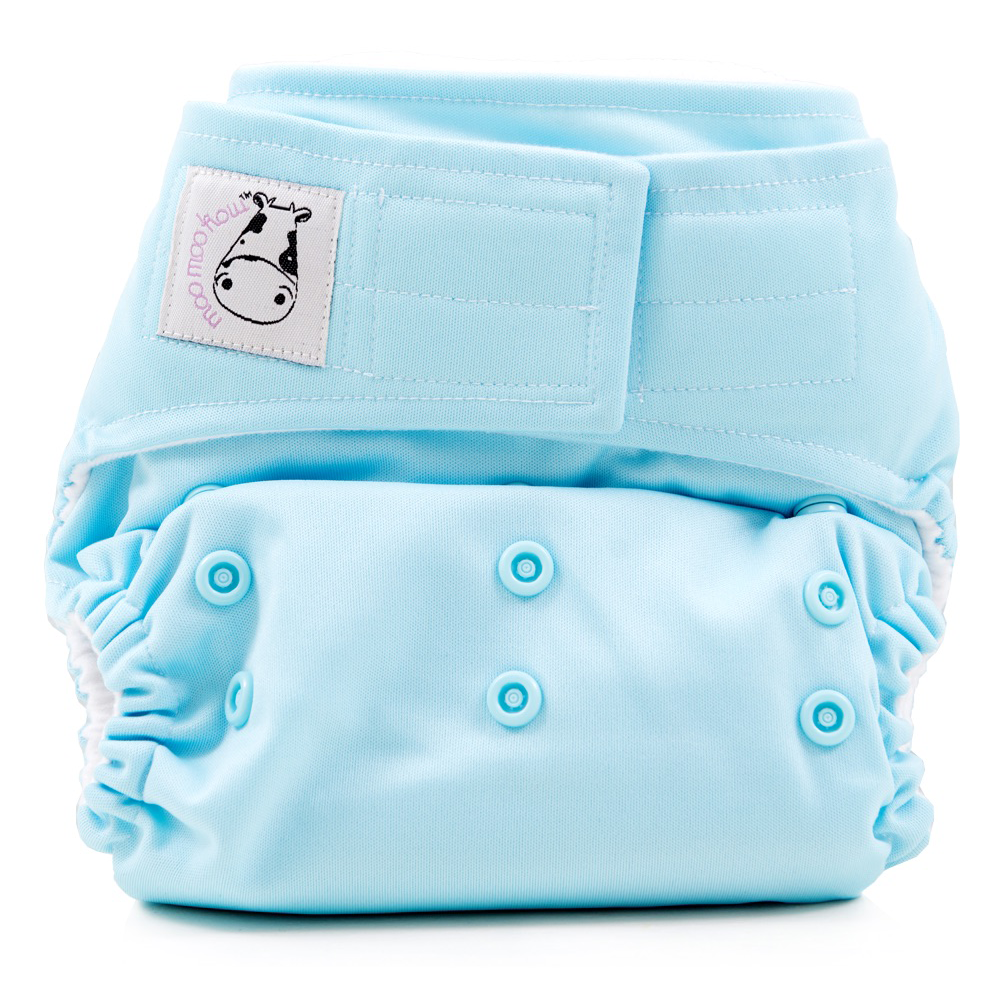 Cloth Diaper One Size Aplix - Baby Blue