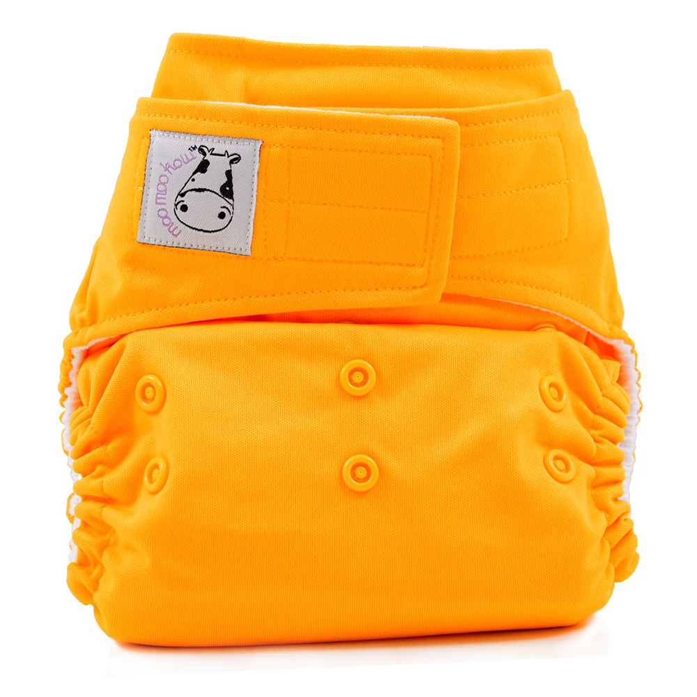 Cloth Diaper One Size Aplix - Light Orange