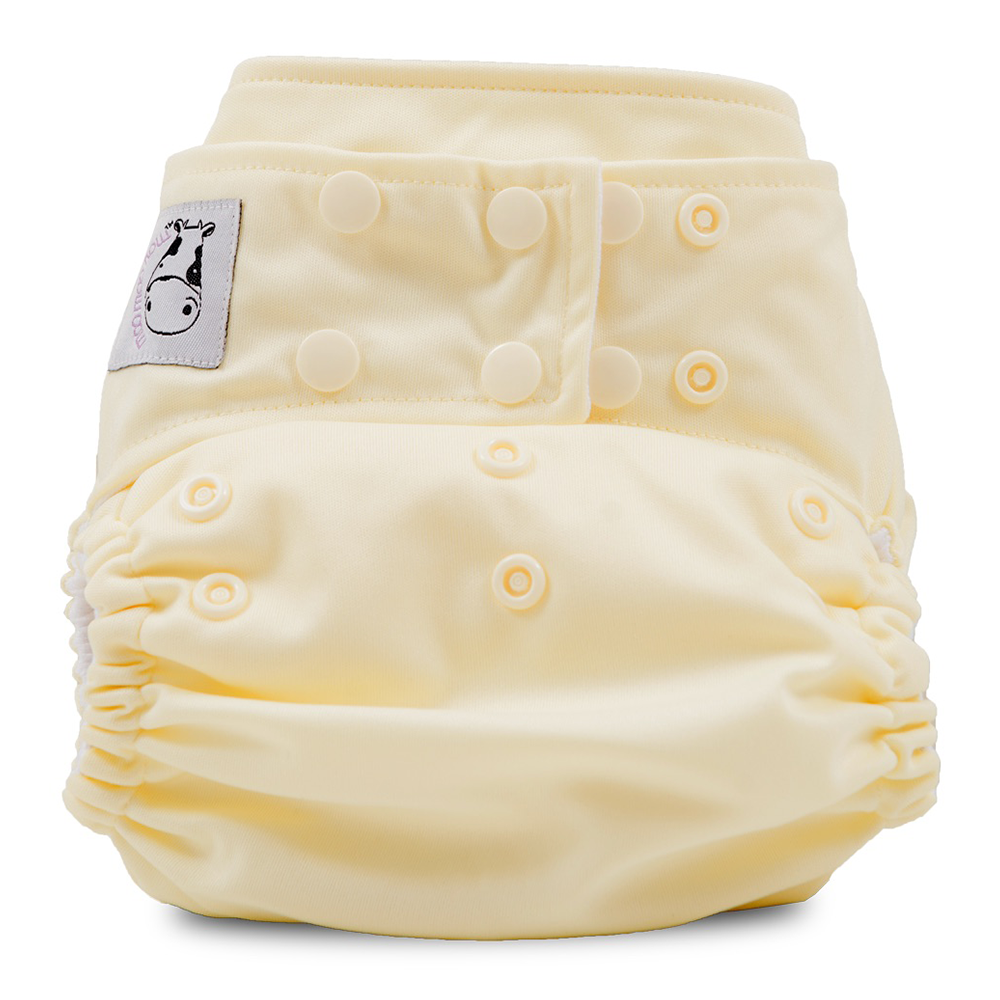 Cloth Diaper One Size Snap - Butter