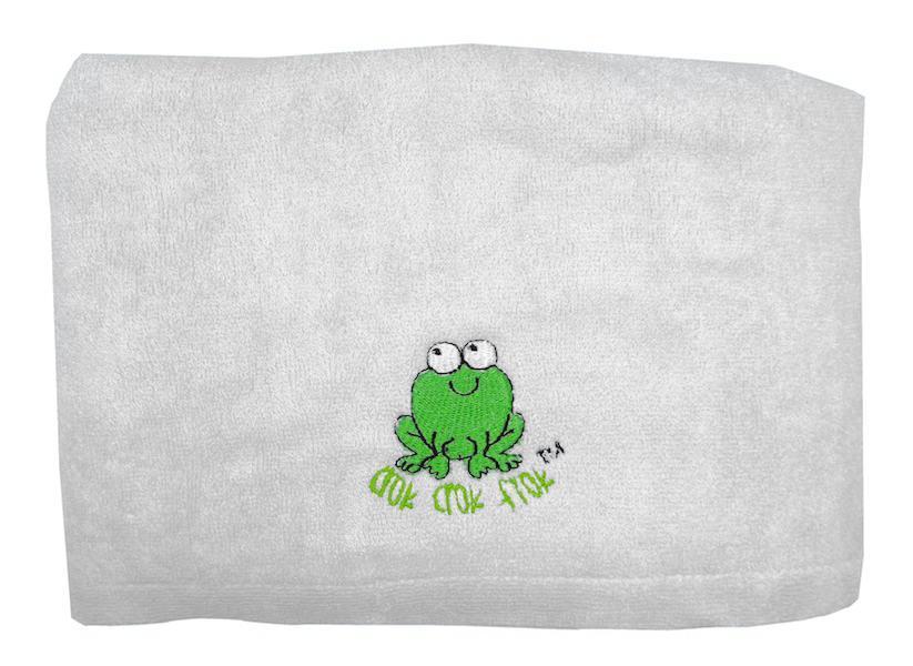 CrokCrokFrok Bamboo Towel for Kids & Adult - White - Large